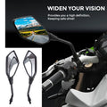 M10 10mm Universal Motorcycle Rearview Side Mirrors for Honda