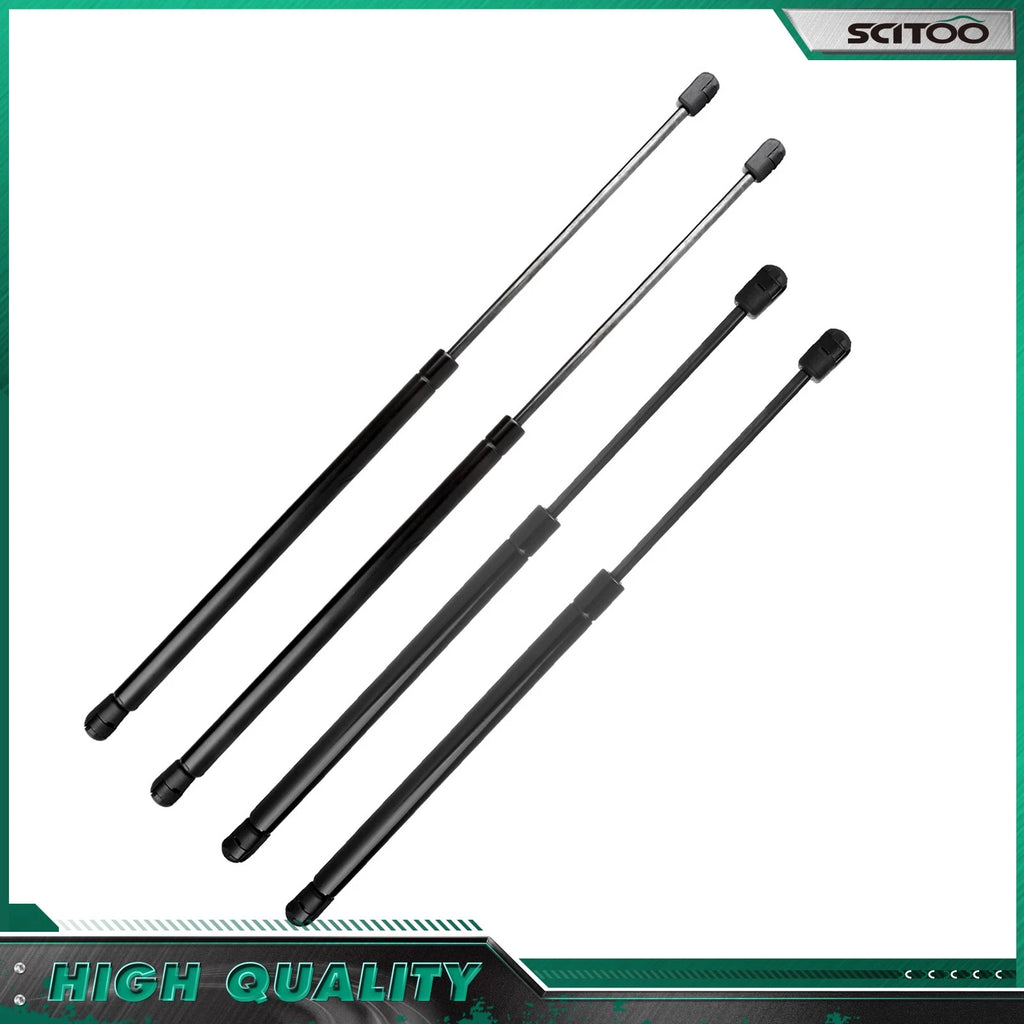 2 Hood Tailgate Hatch Lift Supports Shocks for Hyundai Santa Fe (2001–2006)