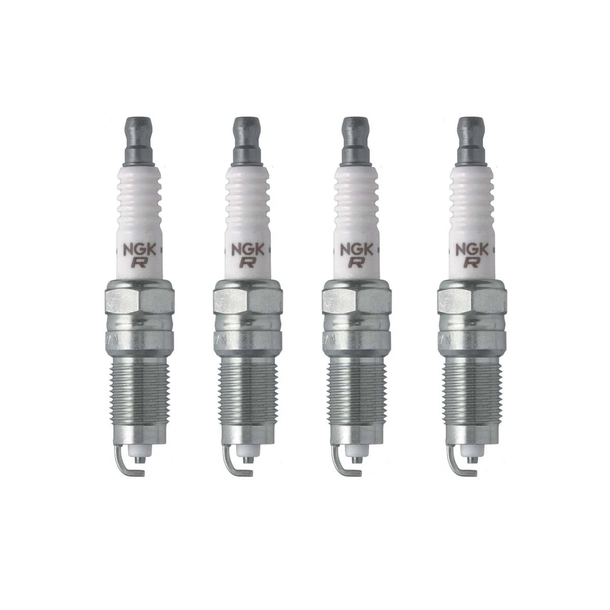 Set of 4 NGK V-Power Spark Plugs for Buick Chevy Ford GMC Isuzu Mercury Pontiac (L4)