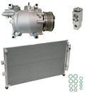 A C Compressor Kit With Condenser for Honda Civic Sedan 2.0L (2008–2008)