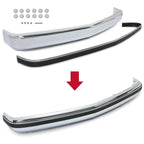 Chrome Bumper Face Bar + Trim for Tahoe C/K 1500 2500 3500 Yukon (1988–2000)