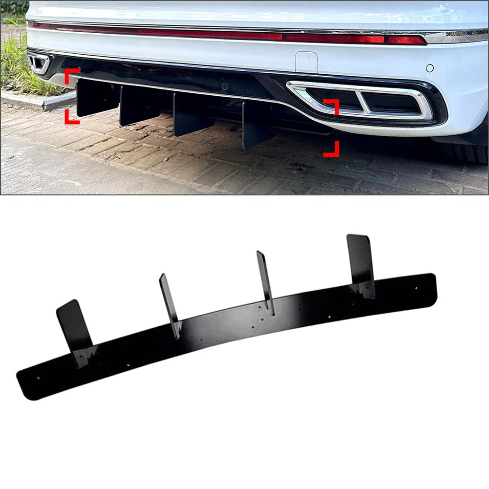 Rear Bumper Spoiler Splitter Protector for VW Tiguan Rline (2021–2023)