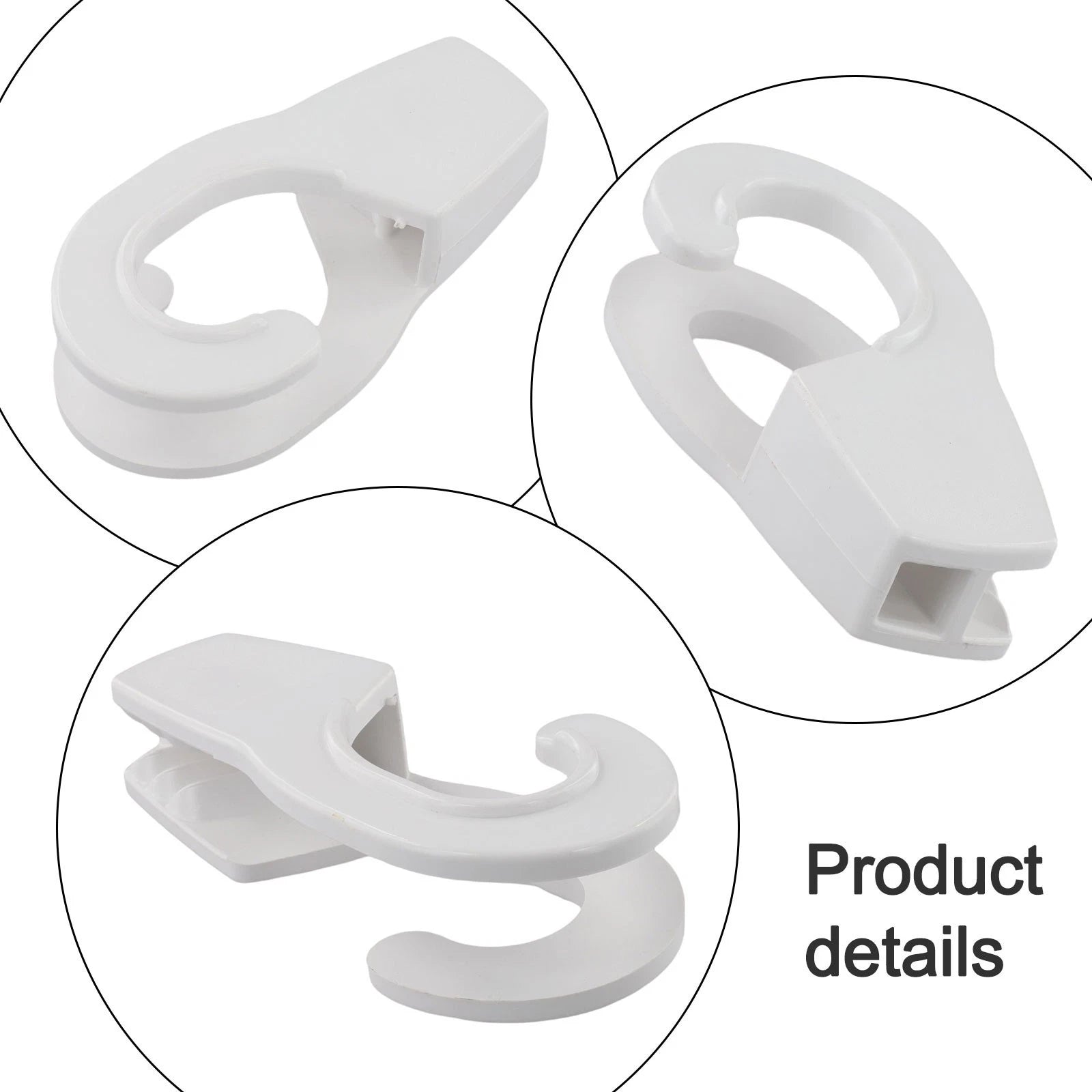 Boat Fender Hanger 32mm ABS Plastic Quick Adjustable Hook for Marine (2023)