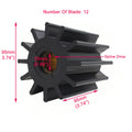 Impeller for Jabsco 17938-0001, CEF 500163, Volvo Penta 3830459 (ORB 15459)