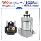 Starter with Solenoid Relay for KTM 300 XCW XC-W (2015–2016)