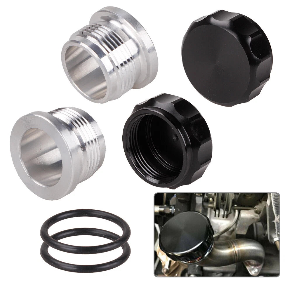 Weld On Filler Neck and Cap for Oil Fuel Water Tank (1", 2", 2.5")