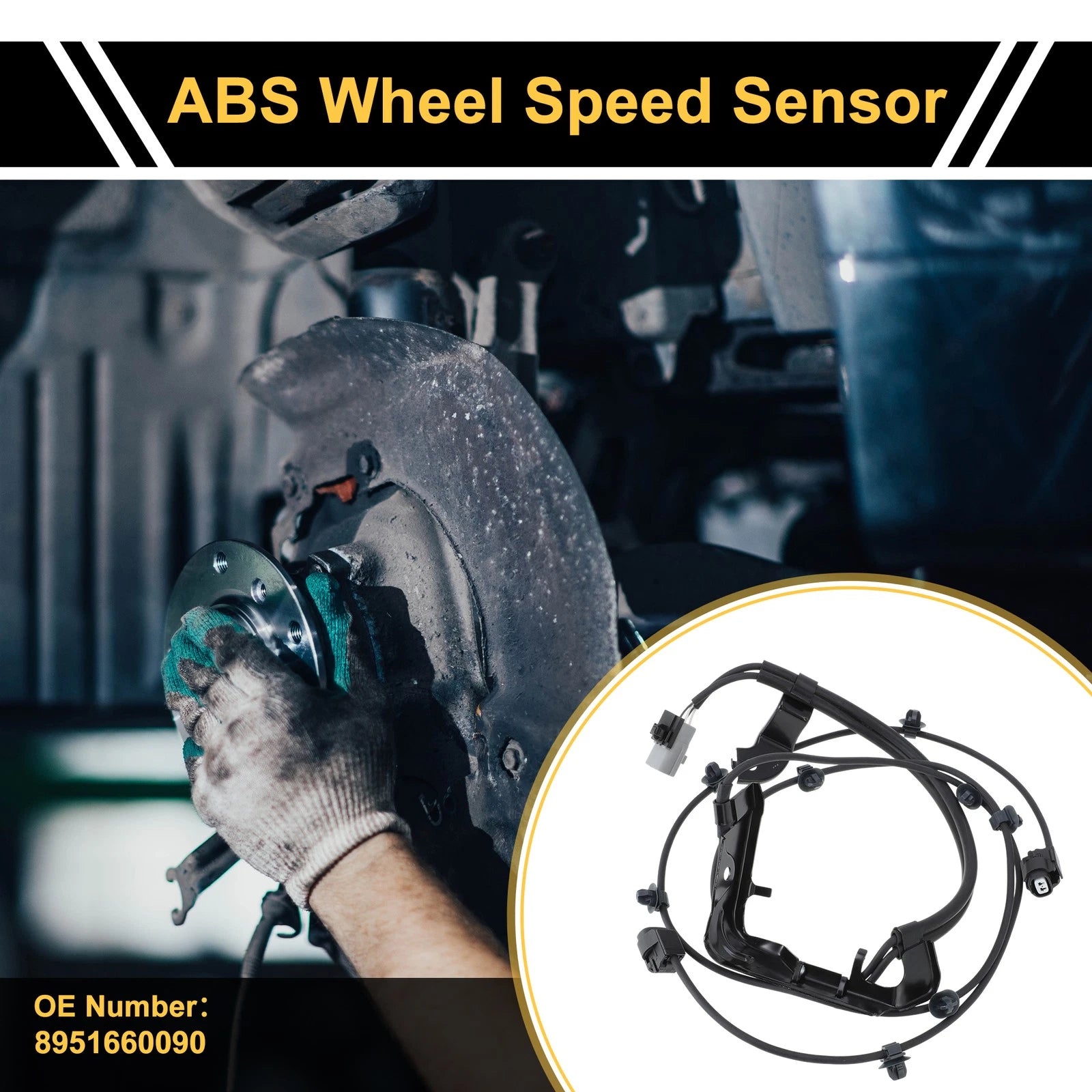 ABS Wheel Speed Sensor No. 8951660090 for Toyota FJ Cruiser (2007–2009)