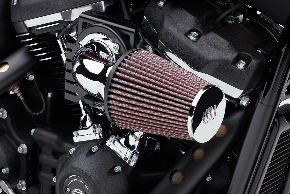 Cobra Cone Air Intake Kit for Sportster (606-0103-06) - Chrome