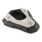 Side Stand Kickstand Foot Plate Pad for Kawasaki Z800 (2013-2016) Black