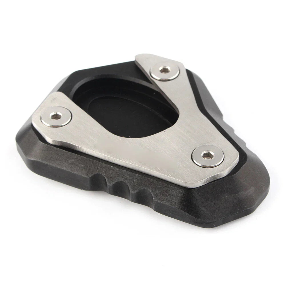Side Stand Kickstand Foot Plate Pad for Kawasaki Z800 (2013-2016) Black