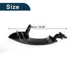 Rear Right Exterior Door Handle for BMW F07 F10 Black Silver Tone