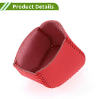 Car Gear Shift Knob Cover for Lexus RX350 2023-2024 Red Faux Leather