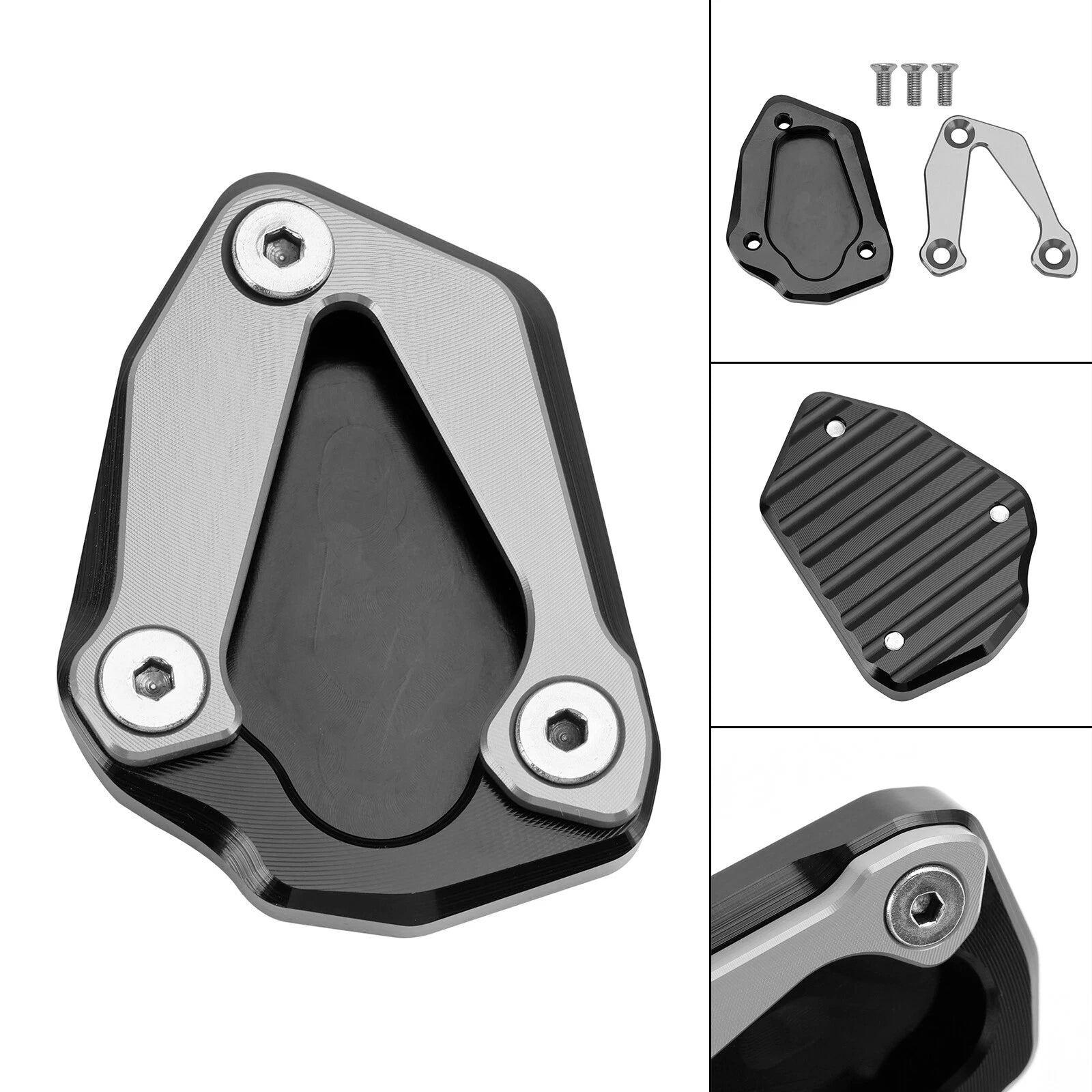 Kickstand Enlarger Plate Pad for BMW S1000RR (2020–2023)