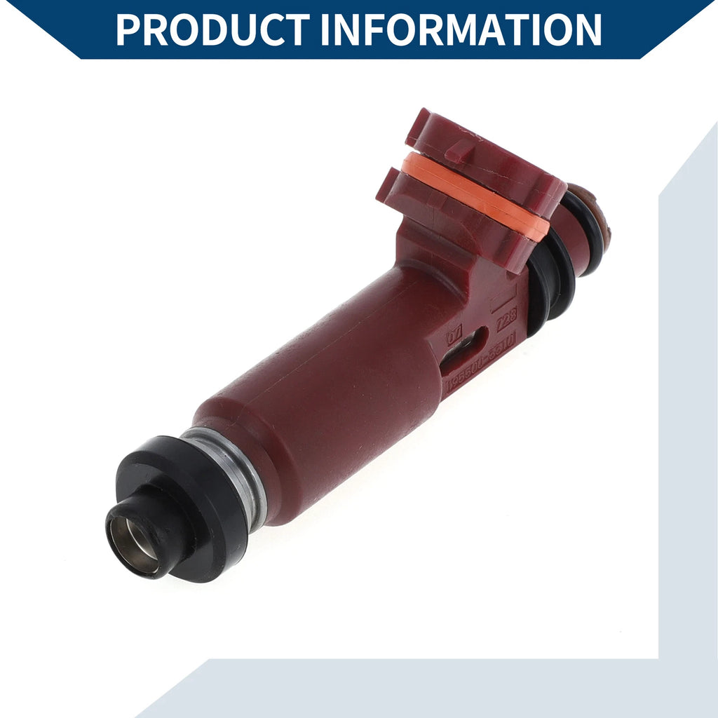Fuel Injector No.BP4W-13-250 for Mazda Miata 1.8 (1999–2001) 1 Pc Wine Red
