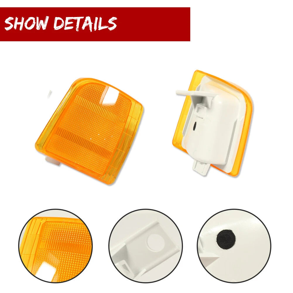OE-Style Amber Lens Side Corner Lights for Chevrolet Astro GMC Safari (1995–2005)
