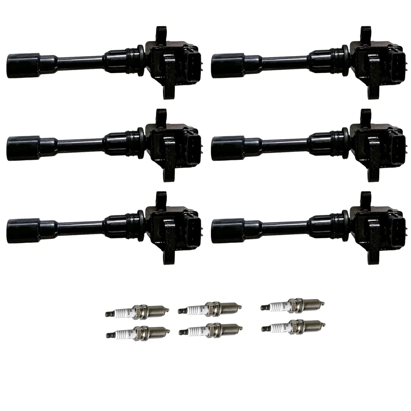 Set of 6 Ignition Coils & Iridium Spark Plugs for Mazda Millenia (1995–2002)