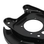 Brake Dust Shield Rear Left for Nissan Frontier (2005-2020) Black