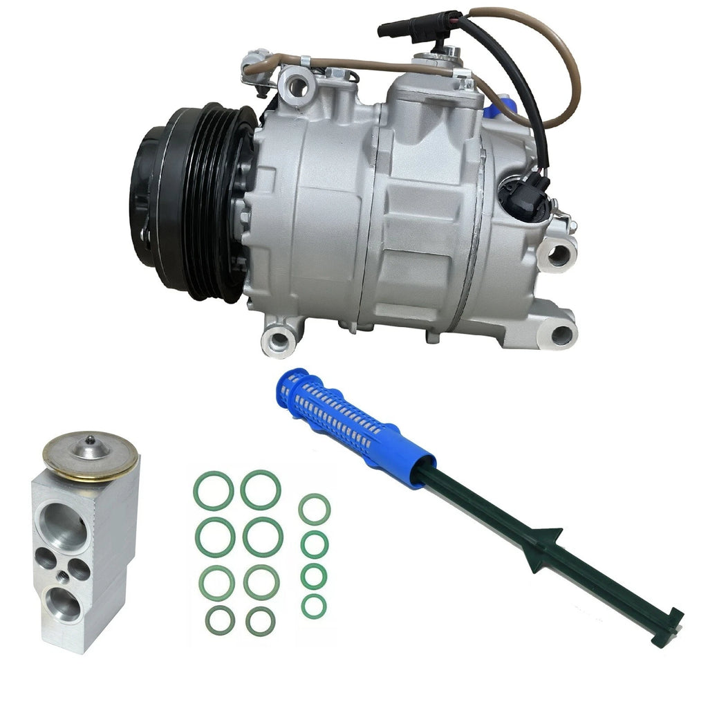 AC Compressor Kit Replacement for BMW 550i GT 4.4L Turbo (2010–2010)