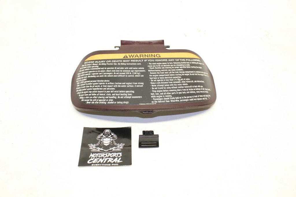 Engine Hatch Glove Box Lid with Latch Lock for Yamaha XL800 (2000)
