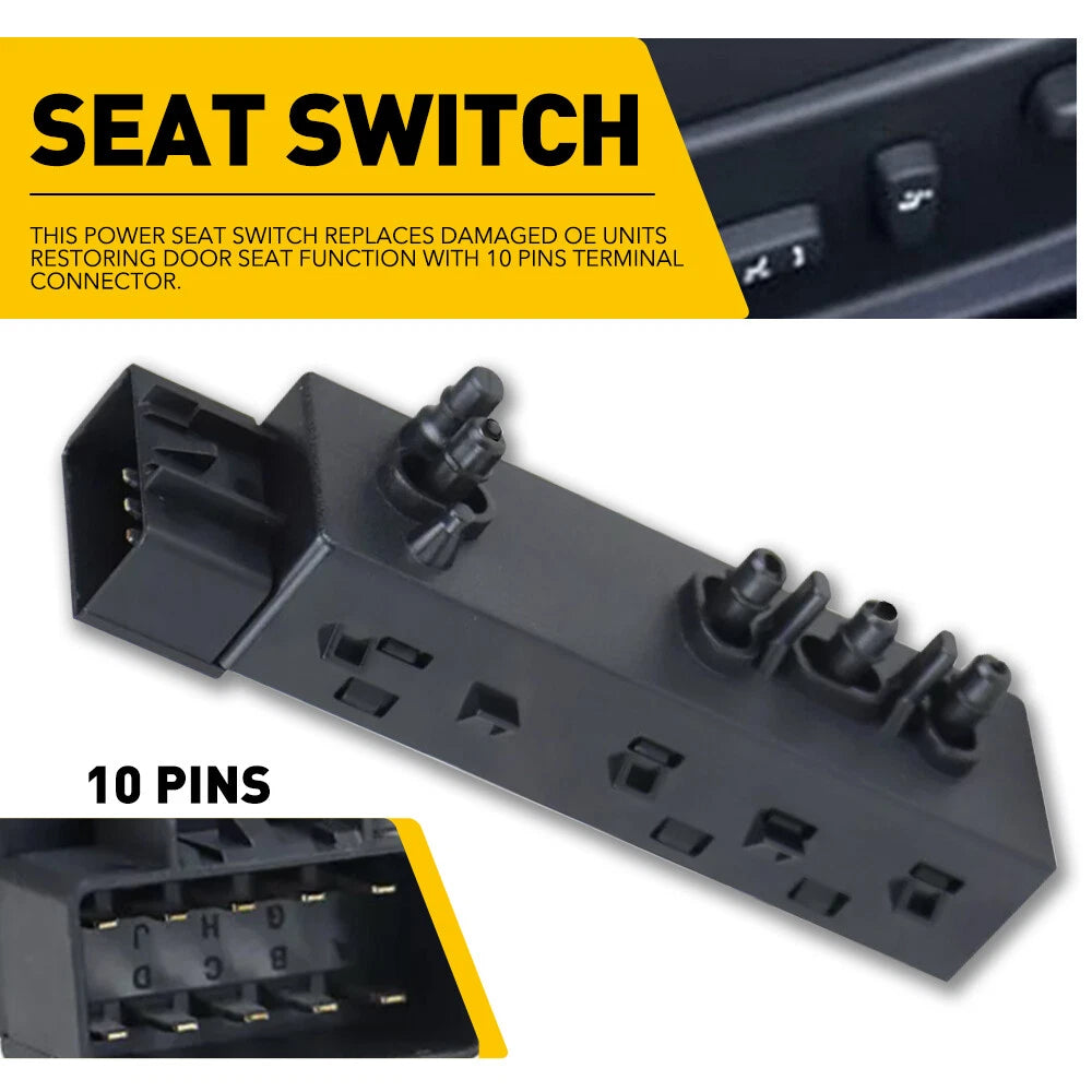 Power Seat Switch for Nissan Altima (2007–2012) 87066JA03A H