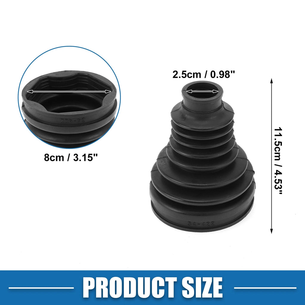 Inner CV Joint Boot Kit with Clamps for Audi A4 A5 (2009–2016) 8K0498201C