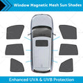 Magnetic Mesh Sun Blind Shades for BMW iX3 (2023–2024)