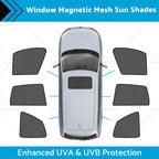 Magnetic Mesh Sun Blind Shades for BMW iX3 (2023–2024)
