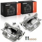 2X Brake Caliper with Bracket for Mercedes-Benz E300 (2017–2023)