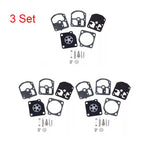 Set of 3 Carburetor Gasket Kit for ZAMA RB-5 RB-7 RB-11 RB-14 (Stihl 09 010 011 012)
