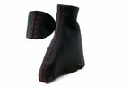 Automatic Shift Boot for Acura TSX (2009–2014) Red Stitch PVC Leather