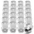 24x Chrome Lug Nuts M14x1.5 for GMC K2500 (1988–1993) & Chevy K2500 (1988–1995)