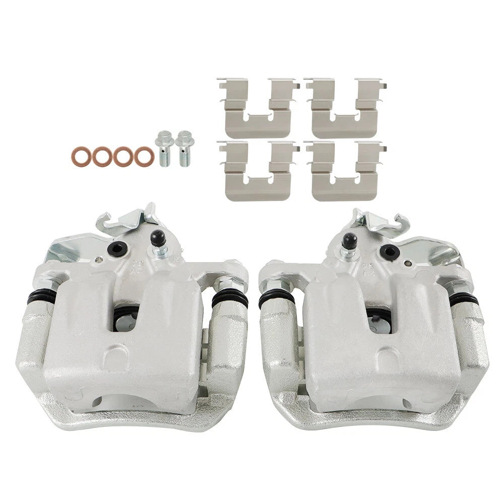 2X Rear Brake Calipers with Bracket for Kia Soul (2014–2018)