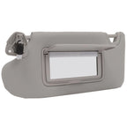 Left Driver Side Sun Visor for Nissan Altima (2013-2018) with Lamp Gray