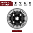 Rear Wheel Brake Drum for Yamaha Big Bear 350 (1996–1999)