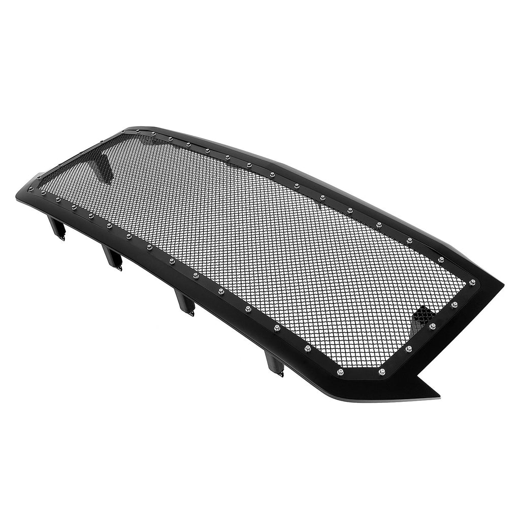 Upper Black Mesh Grille for Chevy Silverado 1500 (2016–2019)