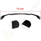 3PCS Front Bumper Lip for Infiniti Q50 (2014–2018) Painted Black