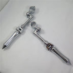 Chrome Stick Foot Peg for Honda Yamaha Suzuki Kawasaki (1.5")