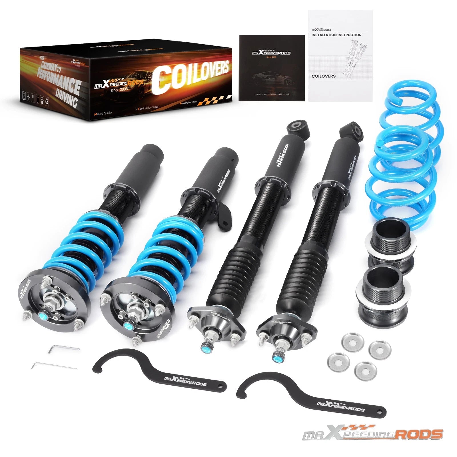 Coilovers for BMW 3 Series E46 (1998-2006) - 24 Level Damping Shock
