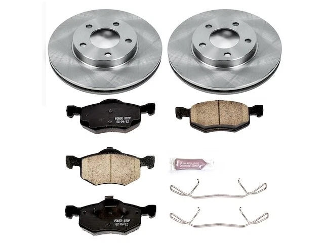 Front Brake Pad and Rotor Kit for Mazda Tribute (2001–2006) RC888BT