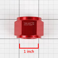 12-An 3/4" Tubing Sleeve Nut Flare Fitting for Fit Aluminum/Steel Hard Line