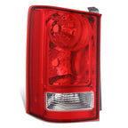 Tail Light for Honda Pilot (2009–2015) Chrome Housing Red Lens Left OE