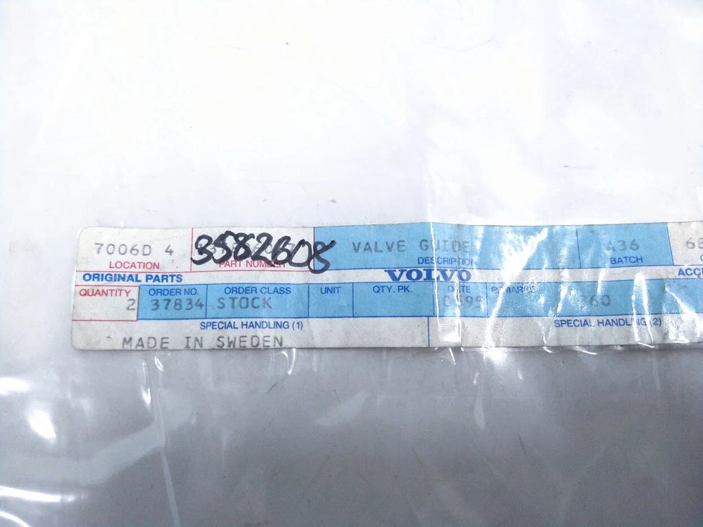 Valve Guide Set of 2 for Volvo Penta (3582608)
