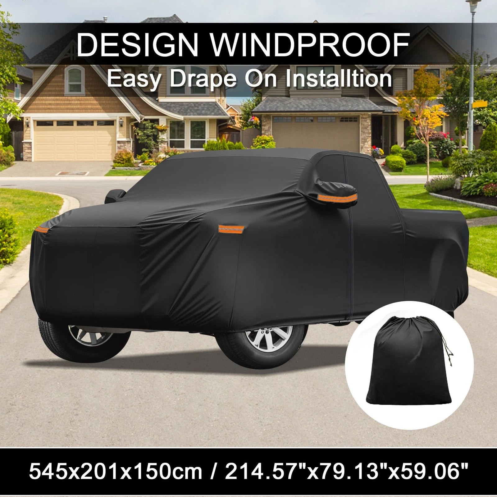 Waterproof Aluminum Film Car Cover for Honda Ridgeline (2006–2023)