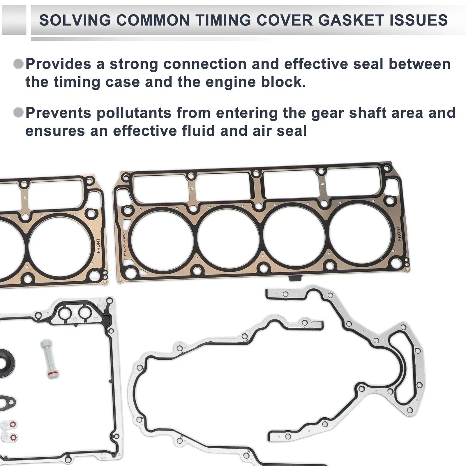 Gen 3 LS Head Gasket Kit for GM Chevy LS1 LS6 LQ4 LQ9 4.8L 5.3L 5.7L (2000-2006)
