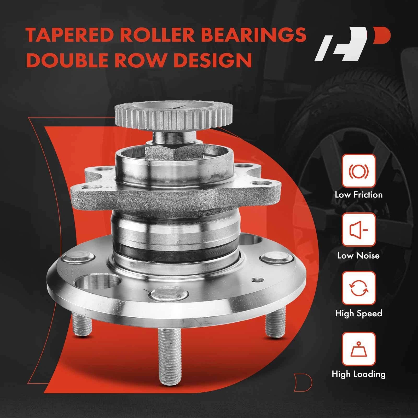 Rear Disc Brake Rotors & Pads for Hyundai Sonata (1999–2005)