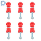 Spring Bushing Kit with Screw Nut for EZGO TXT (1994–Present) & Club Car DS (1981–Present)
