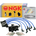 NGK DIS Ignition Coil Wires & 6 Laser Platinum Spark Plugs for Mazda B3000 (1994–2006)