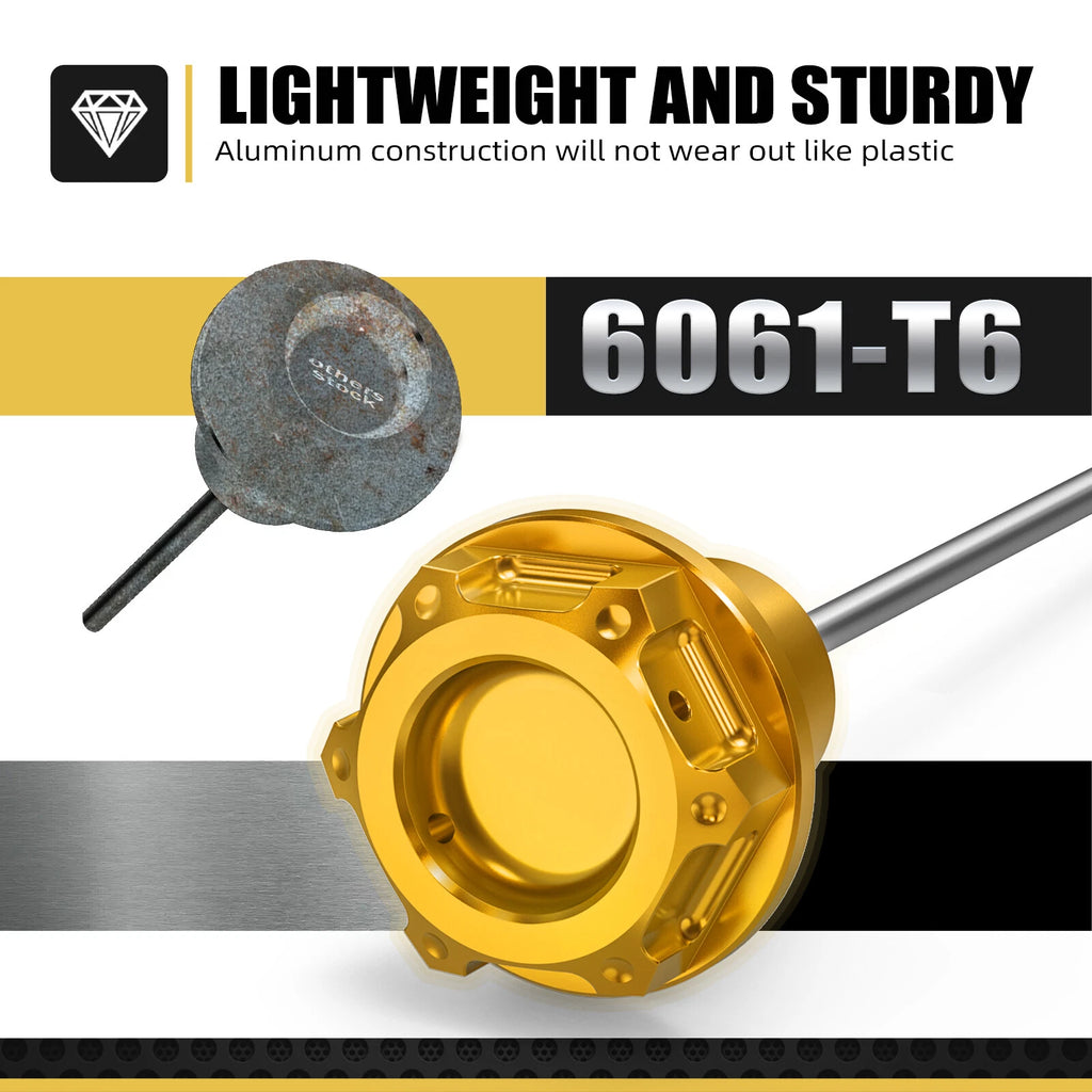 CNC Oil Dipstick Plug for Suzuki DRZ400 DRZ400S DRZ400SM (2000–2024)