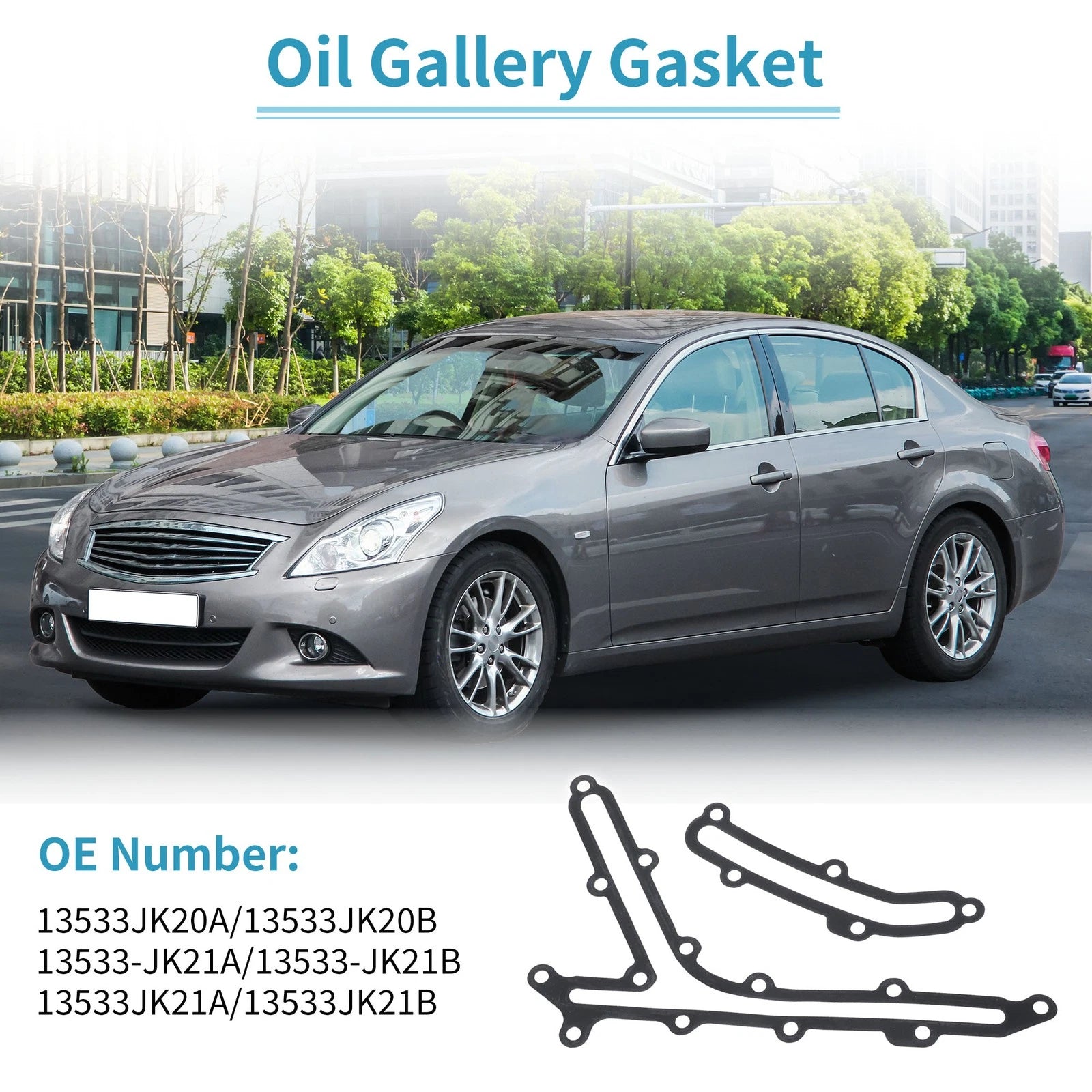 Oil Gallery Gasket Set for Nissan 350Z (2007–2009) 13533JK20A/13533JK21B