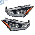 Set of 2 Halogen Headlights for Nissan Kicks S SV (2018–2020)